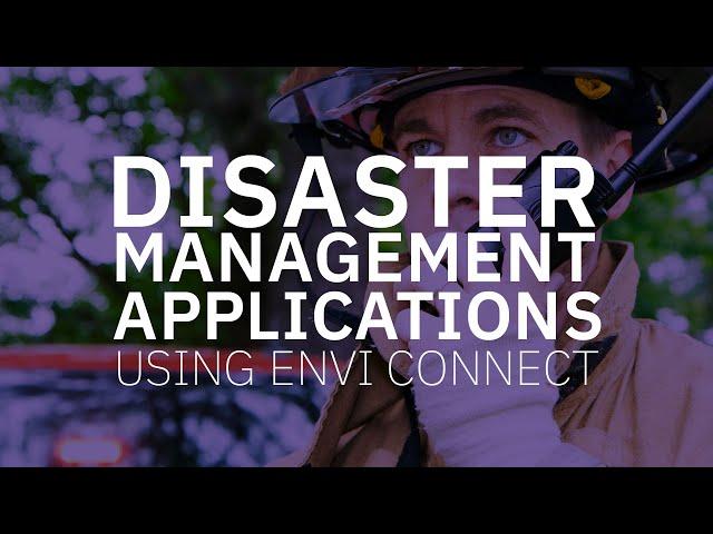 ENVI Connect | After a Disaster | DEMO