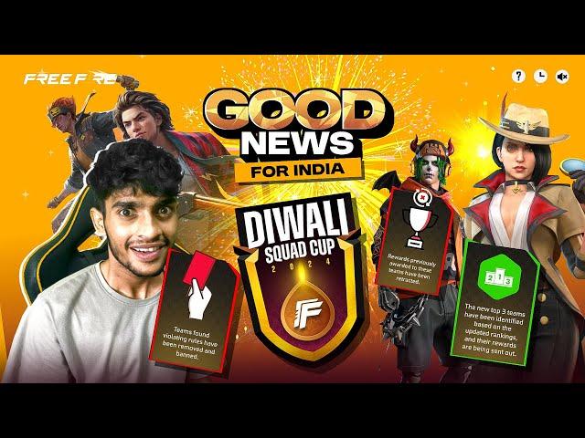 GOOD NEWS FOR INDIAN PLAYERS  Garena Free Fire