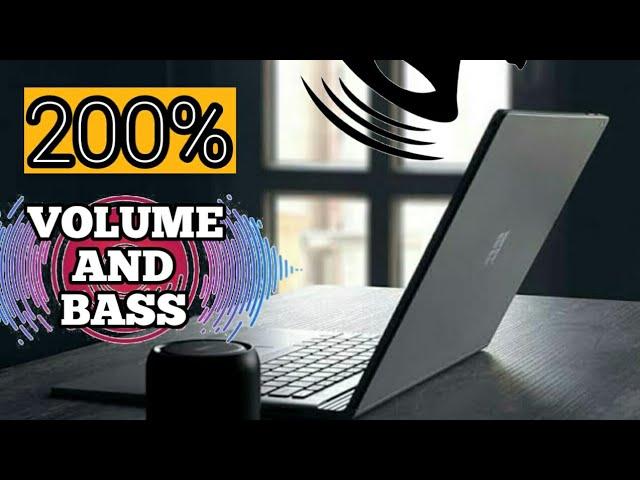 HOW TO INCREASE LAPTOP/PC  SPEAKER BASS AND VOLUME / SETTINGS TO IMPROVE QUALITY OF LAPTOP SPEAKER