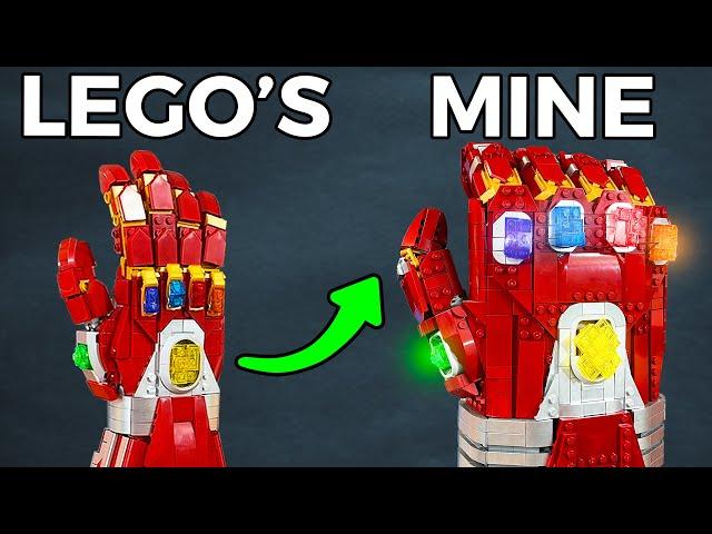 I Upgraded the LEGO Infinity Gauntlet...