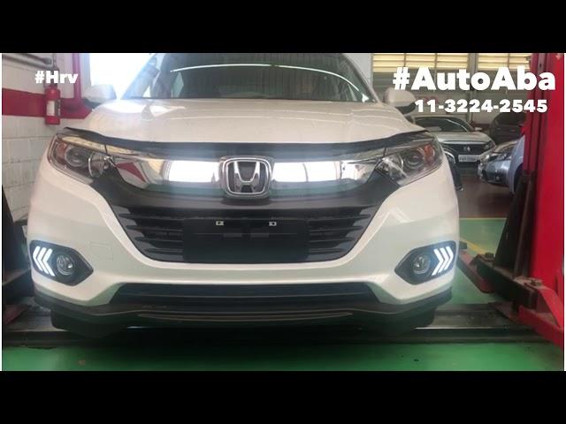 Honda Hrv 2018 2019 Moldura DRL Daylight com Setas - AutoABA Acessórios