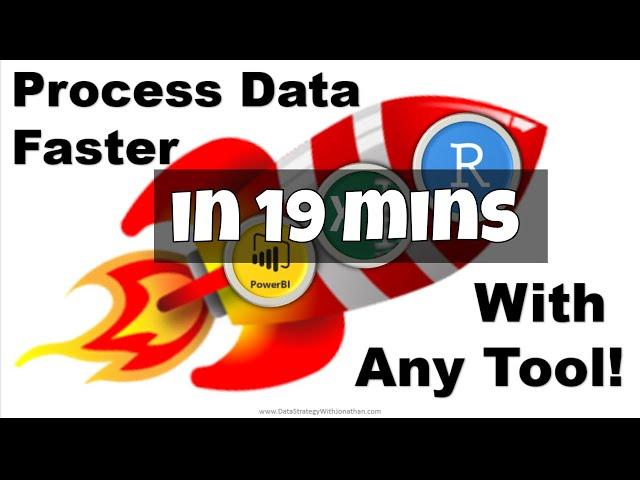 Process Data Faster with Any Tool 6 Principles in 19 Mins