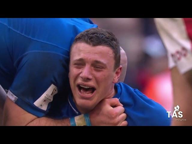 This Is Rugby. | Ange Capuozzo Creates Try Of The Year  vs Wales ( Six Nations 2022)