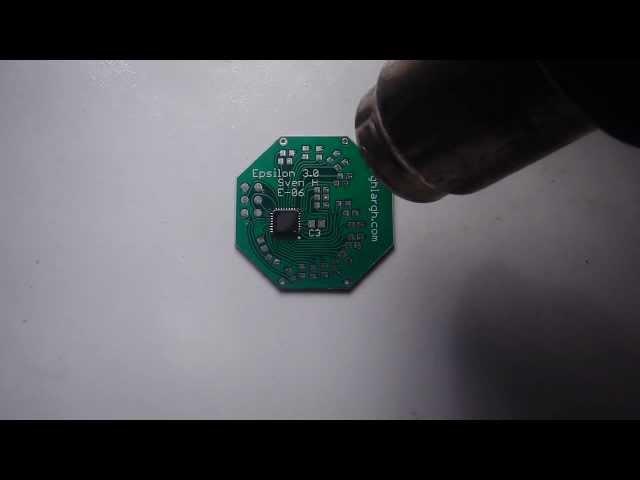 Soldering QFN easily