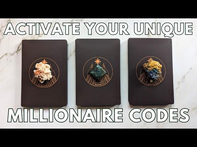 Activate your MILLIONAIRE codes  PICK A CARD