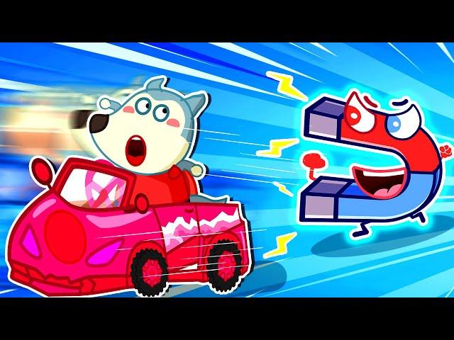 The Magical Magnet | Educational Videos  Wolfoo Kids Cartoon