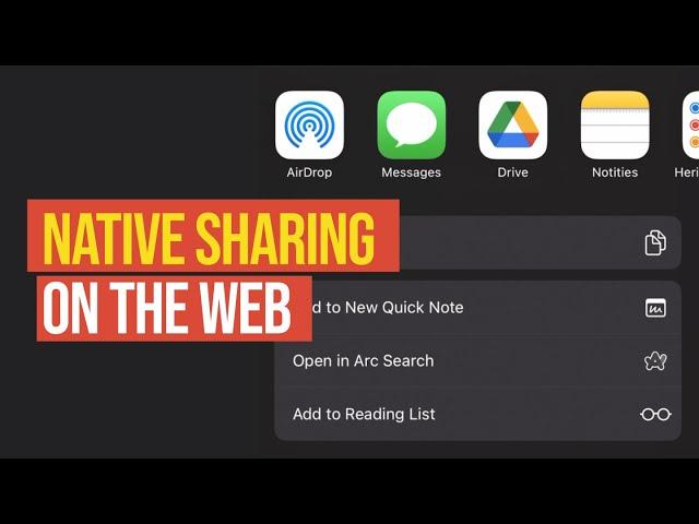 Allow Users Easily Share Text & Media In Your Applications