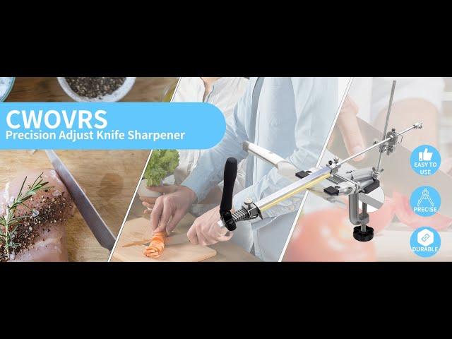 Quick video guide for RUIXIN PRO RX-009 Knife Sharpening System by CWOVRS