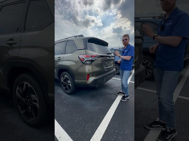 2025 Forester Kick Sensor Rear Gate - How To