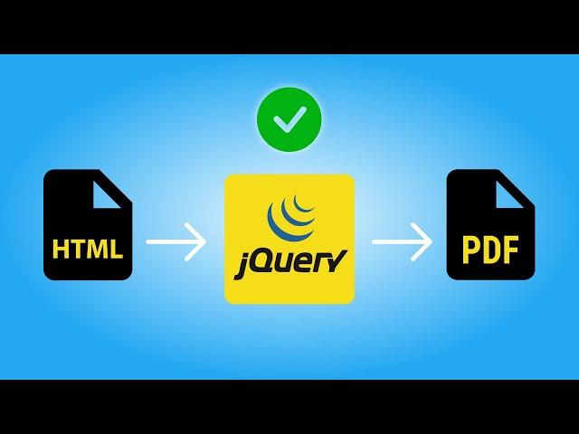 DIV to PDF, HTML to PDF using jQuery (with CSS & Images Support)