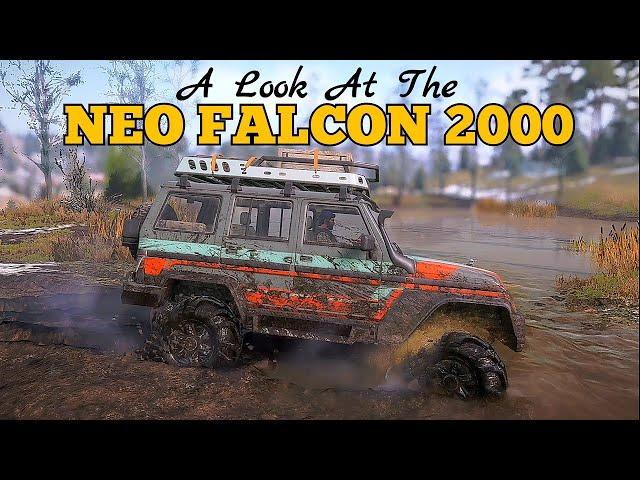 NEO FALCON 2000 Customizations & Test Drive in SnowRunner Season 11: Lights & Cameras