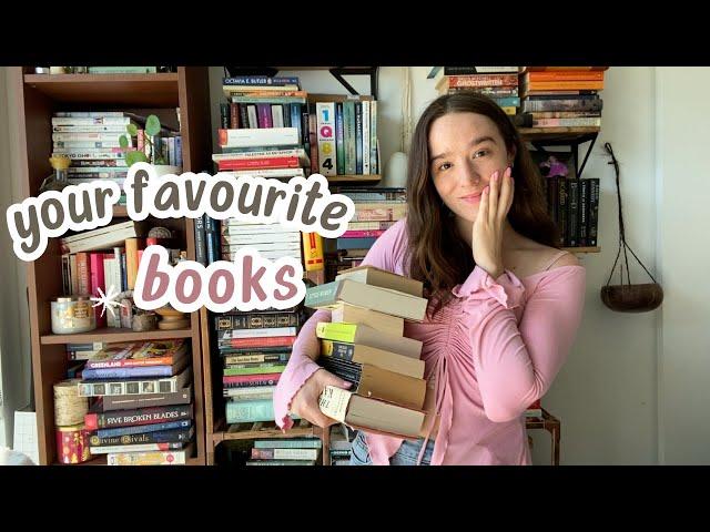 I asked 2,000 people what their favourite book is 🫣 your best novels ever