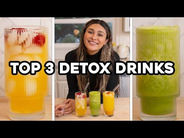 Top 3 Detox Drinks You Can Make in 5 Mins or Less! Get Rid of Bloating and Lose Weight