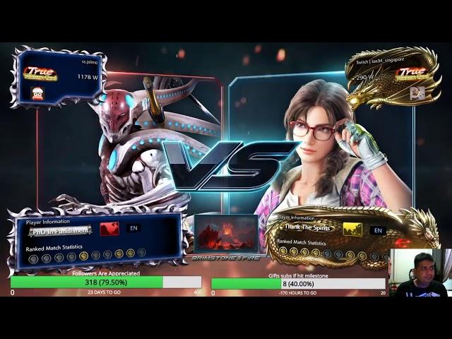 True Tekken God Deathmatch Lan94 (Julia) vs SS Primo (Yoshimitsu)