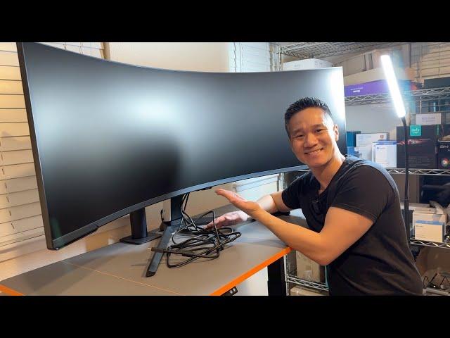 WORTH IT? SAMSUNG 57" Odyssey Neo G9 Dual 4K Monitor!