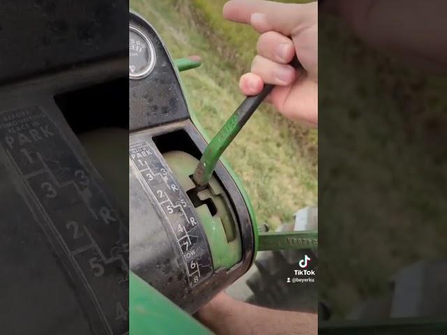 Synchro Shift on a John Deere 4020