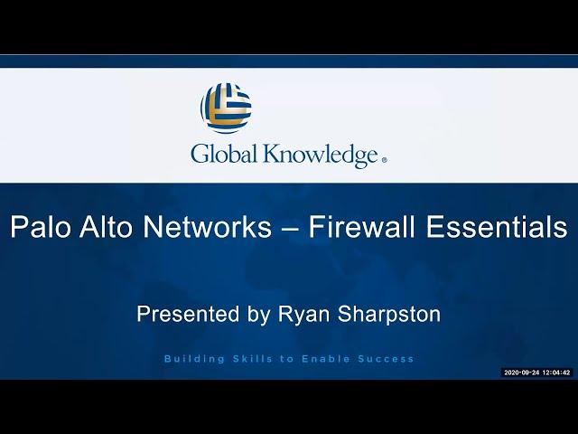 Palo Alto Networks Essentials | Palo Alto Firewall Configuration and Management