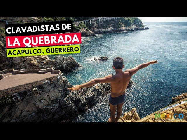 Un clásico, la Quebrada en Acapulco Guerrero