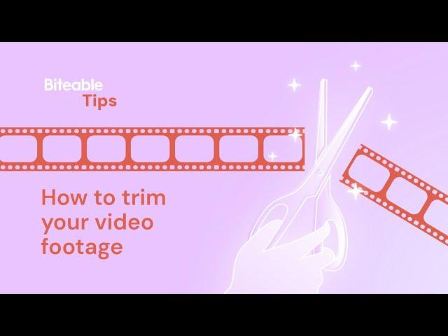 How to trim video footage in Biteable | Biteable