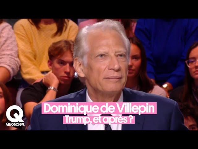 Dominique de Villepin décrypte l’impact du retour de Donald Trump