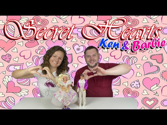 Магия сердец| Вспомним детство| Обзор и распаковка куклы Барби Secret Hearts Barbie and Ken 1992 г