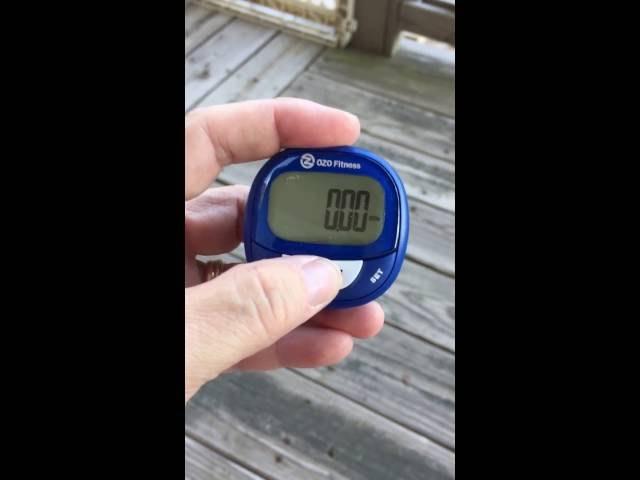 SC2 Digital Pedometer by OZO Fitness #OZOFitness