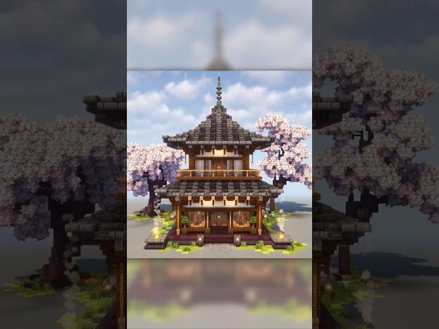 Fantasy Fire Shrine #minecraft #minecraftbuilding #minecraftbuilds