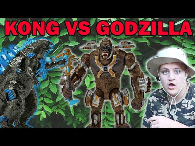 Godzilla vs Kong Battle of the Monsterverse Titan Tech