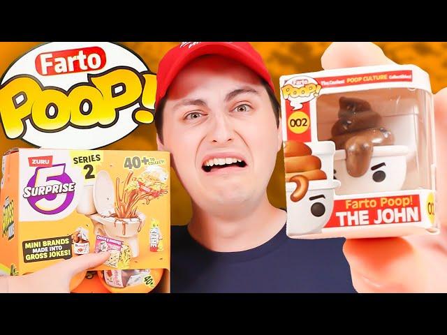 The Hunt For The RARE Funko Poop Toilet! (Mega Gross Minis)