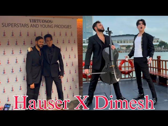 Hauser cello and Dimash fans meetup in Singapore and great stage moments