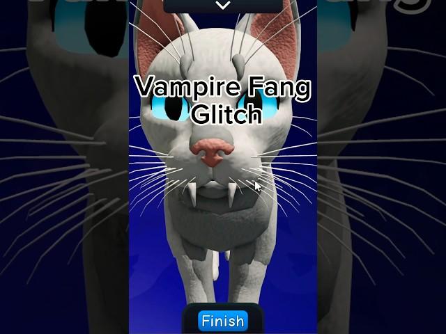 Vampire Fangs Glitch #warriorcatsultimateedition #glitch #wcue #roblox #tutorial