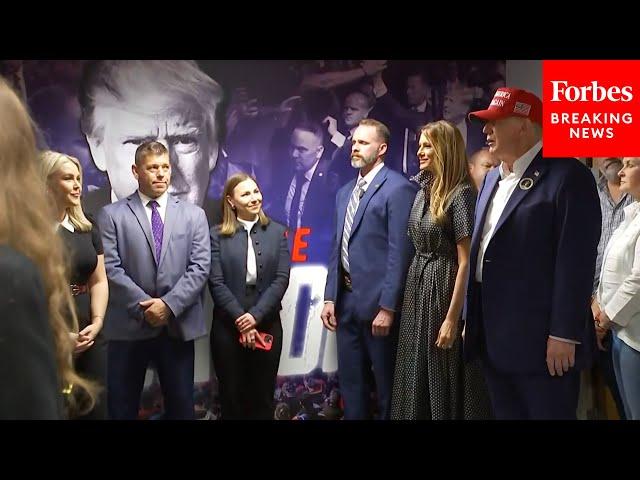 BREAKING NEWS: Trump, Melania Visit Campaign Headquarters In West Palm Beach, Florida | Election Day