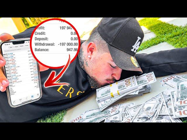 How I made $200k this week LIVE trading forex | Big Secrets..