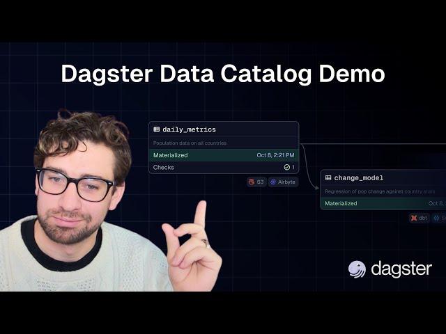 Dagster Data Catalog Demo