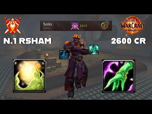 Restoration Shaman Buffs are DISGUSTING! 2600cr Solo Shuffle / War Within Season 1