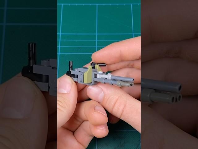 Building a Lego Halo AIE-486 HMG / Minigun #lego #tutorial #halo