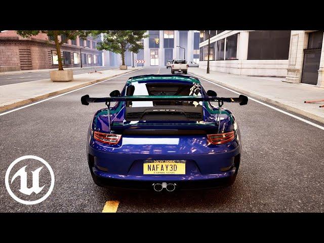 How to create a Car Racing Game in Unreal Engine 5