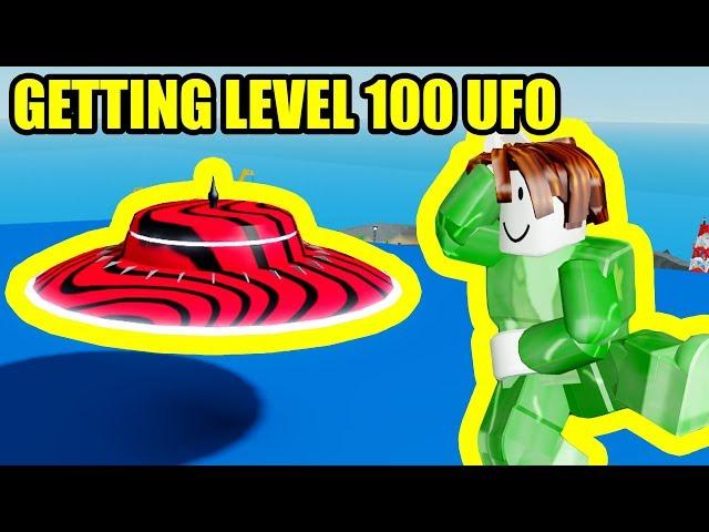 UNLOCKING the LEVEL 100 UFO | Roblox Mad City