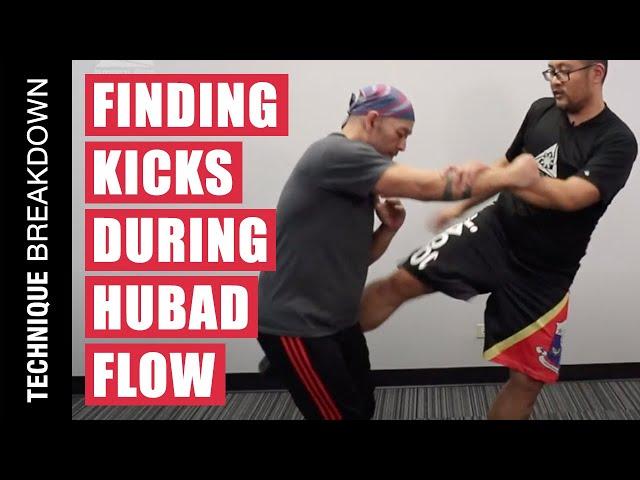 Finding KICKS during HUBAD LUBAD flow in Filipino Martial Arts | Kali | Eskrima | Arnis