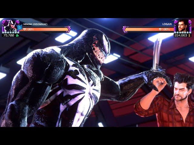 Marvel's VENOM | MCOC Gameplay | Special Moves of Marvel's Spider-man 2 Venom Insomniac PS5