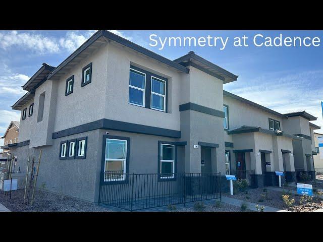 New Townhome's For Sale Henderson - Symmetry Trails by DR Horton | 1319 Model Tour $345k*