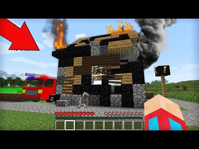 Я НАШЁЛ ЭТО В СГОРЕВШЕМ ДЕРЕВЕНСКОМ ДОМЕ В МАЙНКРАФТ | Компот Minecraft