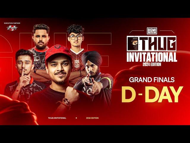 Thug Invitational 2024 | Grand Finals D-DAY | BGMI | Ft. iQOO SouL, Carnival Gaming, 8Bit, etc.