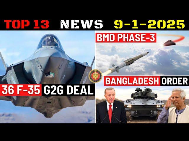 Indian Defence Updates : 36 F-35A Deal,Anti-Hypersonic BMD,F-21 on Kalvari,Bangladesh Tank Order