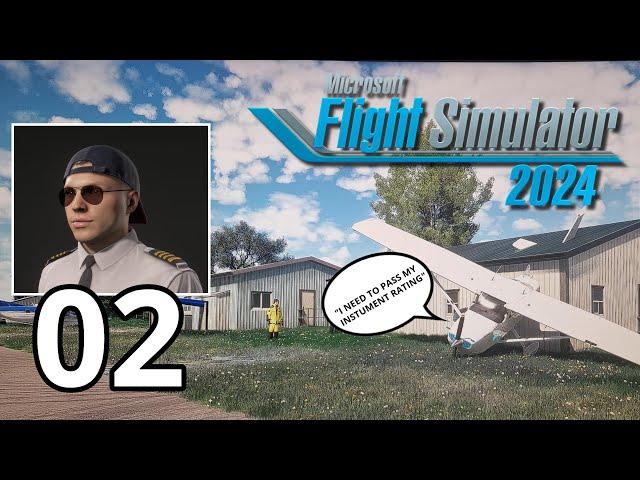 Real Airline Pilot | Grinding for my Virtual Instrument Rating! | MSFS 2024 Career