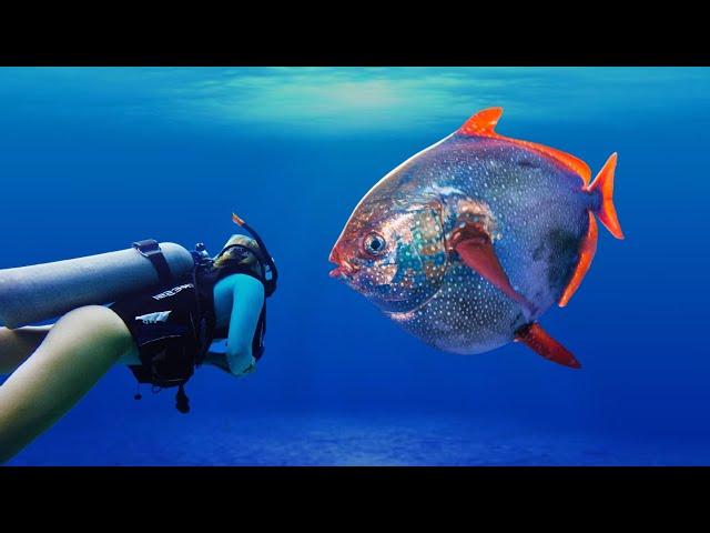 Opah Fish: The Only Truth Warm-Blooded Fish In The Ocean | Flaps Fins To Generate Heat