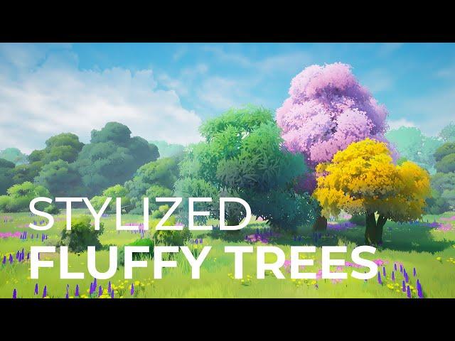 Stylized Fluffy Trees Tutorial