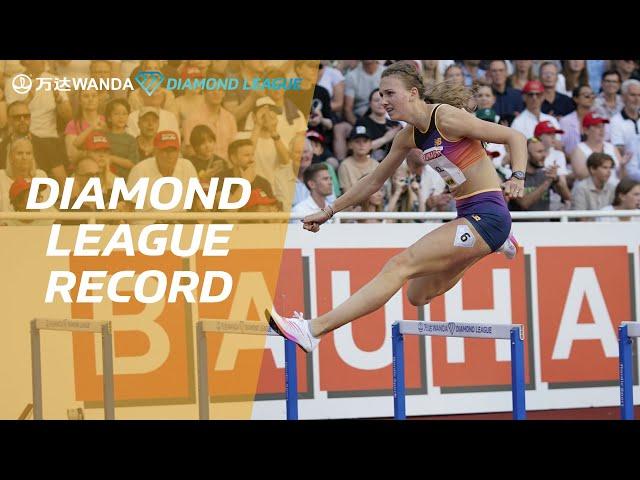 Femke Bol breaks Diamond League record in the Stockholm 400m hurdles - Wanda Diamond League 2022