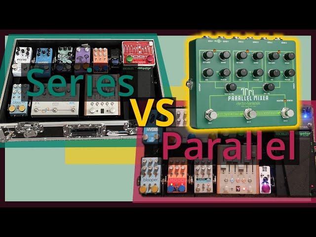 Pedalboard from Series to Parallel | Triparallel Mixer by Electroharmonix