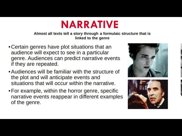 A Level Media: Genre theory